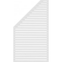 Aitaelementti JABO Horizont 3, 159x79cm, vasen, valkoinen