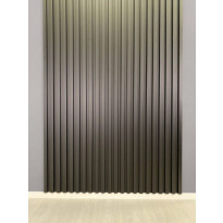 Rimapaneeli Järnvik Decoration Nox 7401, 3D, 21x122x2600mm, mattamusta