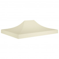 Juhlateltan katto 4,5x3 m kerma 270 g/m²