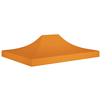 Juhlateltan katto 4,5x3 m oranssi 270 g/m²
