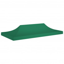 Juhlateltan katto 6x3 m vihreä 270 g/m²