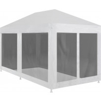 Juhlateltta 6 verkkosivuseinää 6x3 m