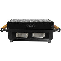 Pöytägrilli Kamado Sumo Hibachi, 58x25 cm, musta