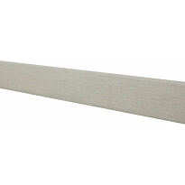 Jalkalista Karitma 7004, 12x42x2800mm, mdf, vaaleanharmaa/beige tammi