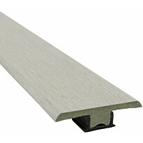 T-lista Karitma 7004, 10x45x2800mm, mdf, vaaleanharmaa/beige tammi