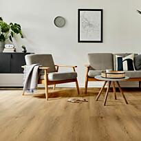 Vinyylikorkki Karitma Hydrowood 5002 Oak Basel, ruskea
