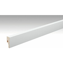 Jalkalista Kährs 15x40x2400mm, suora MDF, valkoinen, maalattu
