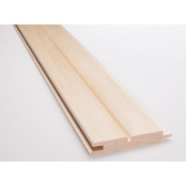 Saunapaneeli Karava Kallio, 1-valeura, 15x90x3000mm, haapa, puuvalmis