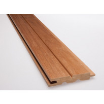 Saunapaneeli Karava Kallio, 1-valeura, 15x90x1800mm, thermohaapa