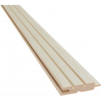 Saunapaneeli Karava Kallio, 2-valeura, 15x70x2700mm, haapa, puuvalmis