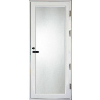 Parvekeovi Kaskipuu PO4, kokolasinen, 9x21, karmi 115mm, valkoinen