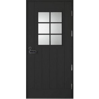 Ulko-ovi Kaski UOL1, Thermo, 9-10x21, karmi 115mm, RR23 tummanharmaa