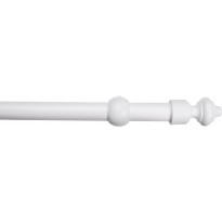 Verhotanko Kirsch Isoäidin, Ø28mm, 220cm, valkoinen
