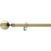 Verhotanko Kirsch Stockholm, Ø19mm, 160-300cm, antiikkimessinki