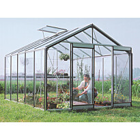 Kasvihuone Prestige 11,4m², 4mm turvalasit, integroitu sokkeli
