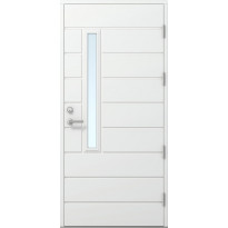 Ulko-ovi Kaskipuu FE811 thermo 10x21, karmi 115mm, valkoinen