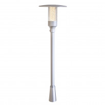 Pollarivalaisin Konstsmide Nova 405-310, harmaa alumiini, GU10, 1180mm