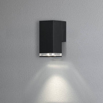 Seinävalaisin Konstsmide Pollux 410-750, musta, GU10