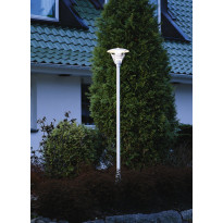 Pylväsvalaisin Konstsmide Gemini 502-250, valkoinen matta