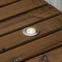LED-terassivalaisinsarja Konstsmide Mini LED 7464-000, 6x0.36W, teräs, 6-osainen, Verkkokaupan poistotuote
