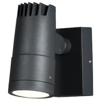 LED-Seinävalaisin Konstsmide Andria 7861-370, 8W, tummanharmaa