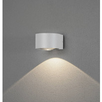 LED-seinävalaisin Konstsmide Gela, 6W, valkoinen