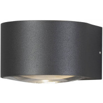 LED-seinävalaisin Konstsmide Gela, 2x6W, ylös/alas, antrasiitti