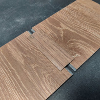 Saumalista DomusFlooring, 37x900 mm, alumiini, tumma tammi