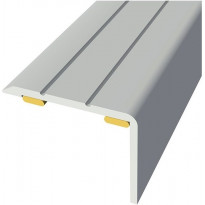 Askelkulmalista DomusFlooring, 25x20x2700 mm, alumiini