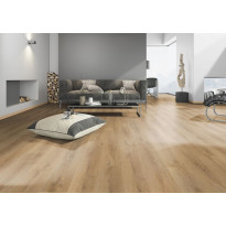 Vinyylilankku DomusFlooring PowerStep 3000+, Delfynen tammi, 4,5x177,8x1219,2mm