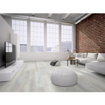 Vinyylilankku DomusFlooring PowerStep3000+, Afroditen merenvaahto, 4,5x178x1219mm, integroitu askeläänieriste