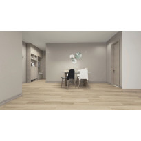 Vinyylilankku DomusFlooring PowerStep 9000S, Solid Pro Kyllikin vihtapuu, 4,5x229x1220mm