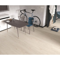 Vinyylilankku DomusFlooring PowerStep 9000 Solid PRO Vorna, vaalea tammi, 4.5x229x1220mm