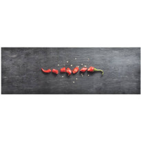 Keittiön pestävä lattiamatto pepper 60x300 cm