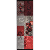 Keittiön pestävä matto tomato 45x150 cm