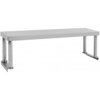 Keittiön työtason hylly 120x30x35 cm ruostumaton teräs