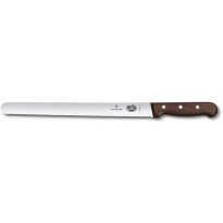 Konditoriaveitsi Victorinox, 30cm, sahalaita, puukahva