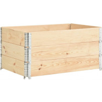 Kuormalavan reunukset 3 kpl 80x120 cm täysi mänty
