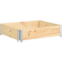Kuormalavan reunus 100x100 cm täysi mänty