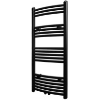 Kylpyhuoneen keskuslämmitys pyyheteline kaareva 500x1160 mm