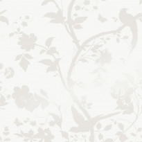 Tapetti Laura Ashley 113391 Oriental Garden, Pearlescent White