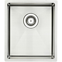 Keittiöallas Lavabo Kubus 340 Soft, 380x440mm, ruostumaton teräs 