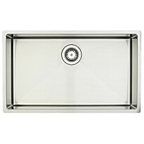 Keittiöallas Lavabo Kubus 700 Soft, 700x400mm, ruostumaton teräs 