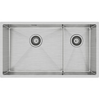 Keittiöallas Lavabo Kubus 780 Soft Slim, 780x440 mm, ruostumaton teräs