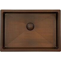 Keittiöallas Lavabo Low, 450x340 mm, antiikkimassiivimessinki