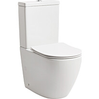 WC-istuin Lavabo Studio BTW, soft close -kannella, valkoinen