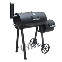 Savustusgrilli Landmann Smoker, 122x127x63cm, musta