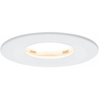 LED-Alasvalo Paulmann Coin, Ø78mm, himmennettävä, IP65, 2700K, valkoinen