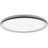 LED-Kattovalaisin Eglo Lazaras, Ø45cm, valkoinen, RGB/CCT