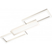 LED-Kattovalaisin Eglo Monirote, 3-osainen, 78x4,5cm, harjattu teräs